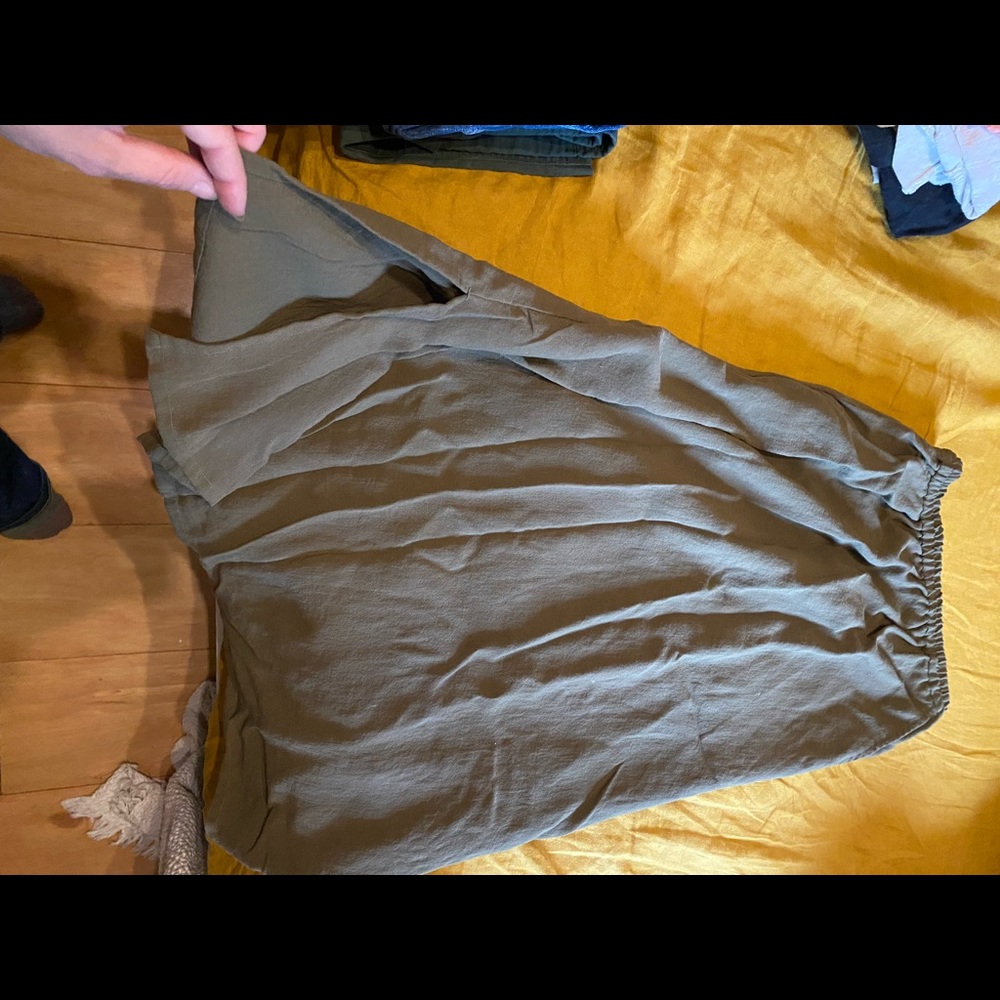 Linen skirt